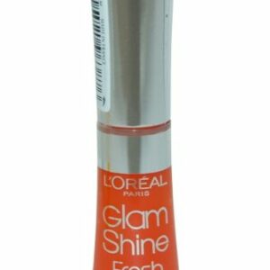 L Oreal Paris Glam Shine Fresh Mirror Shine Plumping LipGloss 6ml Aqua Mandarin No.187  AMC50907