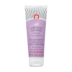 First Aid Beauty KP Bump Eraser Body Scrub Exfoliant for Keratosis Pilaris with 10 AHA  226g