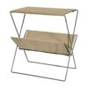 YANJ Nordic Coffee Table Magazine Foldable Magazine Rack Rack Wrought Iron Magazine Rack Living Room Stand Color E