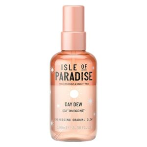 Isle of Paradise Fake Tan Face Mist 100 ml Gradual Self Tan Face Mist Combining Skin Care and Self Tanning Natural Ingredients  Vegan