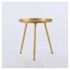 HDDFG Small Coffee Table Modern Minimalist Sofa Living Room Side Balcony Coffee Table Bedside Triangle Small Round Table Table Coffee Color  Blac