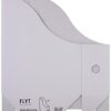 IKEA White Magazine FLUNS File Holder Document Organizer Paper Book Storage Office Desk Organizer by Excel Trading (Pack of 5)