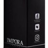 Beauty Makeup BlenderFoundation Sponge Trio Set by Impora London. Original TeardropEgg Shape. Vegan Latex Free. For use with Liquids Concealer an