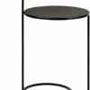 LQ Desk Nordic 2 Tier Storage Sofa Side Table Modern Living Room Small Round Coffee Table Metal Bedside Table Coffee Table
