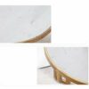 LXXSH Small Coffee Table Set of Indoor Outdoor Decorative Nesting Round Side End Accent Coffee Table Nightstands