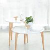 NA Tea Table Living Room Family Small Family Tea Table Small Tea Table Sofa Side Table Small Round Table Style  Short style
