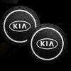 Car Cup Holder Coasters Pair Compatible with Kia Cars for Ceed Sorento Ev6 Picanto Rio Sportage Soul Niro Xceed