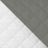 subrtex Quilted Sofa Cover Reversible Sofa Protector 3 Seaters Armchair Cover with Adjustable Elastic Straps, Side Storage Pocket (Sofa,Sand) (So