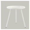 HDDFG Small Coffee Table Modern Minimalist Sofa Living Room Side Balcony Coffee Table Bedside Triangle Small Round Table Table Coffee Color  Blac