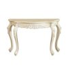 White Sofa Tables Elegant Console Table European Style Entry Table Tall Hallway Table Entry Table with Sturdy Legs for Home Living RoomSize108  4