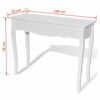 vidaXL Dressing Console Table White Hall Side Makeup Vanity Desk Home Bedroom