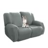 Jaotto Copripoltrona Relax Reclinabile, Fodere Copripoltrona 1 Posto Universal, Modern Copripoltrona Relax Elettrica Reclinabile Con Bag Lavabile