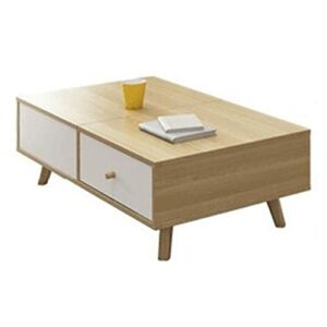 Lift Coffee Table Nordic Lifting Coffee Table Modern Minimalist Balcony Corner Living Room Doublelayer Small Round Table Small Apartment Color  N