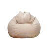 Highdi Bean Bag No Filler Gaming Beanbag Chair Cover for Adult Kids Without Filling Highback Comfortable Lazy Sofa Beanbag Soft Toy Storage Bean