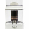 AcalaQuell MINI Water Filter System | White | with Tank | Clear. BPA FREE plastic Reservoir with a capacity of 5 litres. Best Natural Gravity Fil