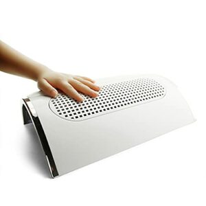 KADS Nail Dust Collector Suction Fan Powerful Nail Vacuum Cleaner Machine Manicure Nail Dryer Tools with 2 Dust Collecting Bags Practical Nail Ar