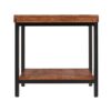 Crazy stool Side Tables Living Room Solid Wood Square Sofa Table Hotel Apartment Bedside Tables Kitchen Tables For Small SpacesSize35  35  60CM