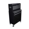 US PRO TOOLS TOOL CHEST TOOL BOX ROLLER CABINET GLOSS BLACK WITH DRAWER DIVIDERS!
