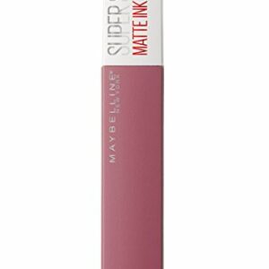 Maybelline New York Superstay Matte Ink Longlasting Liquid Lipstick  15 Lover Lipstick Up to 12 Hour Wear Non Drying 5 ml
