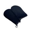 Echolly Tanning MittSunless SelfTanning MittDoubleSided Fake Tan Mitt Self Tan MittUltra Soft Tanning MittApply Self Tanner Lotions Mousses black