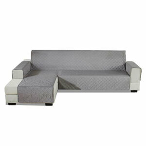 PETCUTE Sofa cover L shape quilted corner sofa cover sectional sofa protector with Chaise left hand Waterproof sofa covers 240x270cm