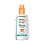 Garnier Ambre Solaire Clear Protect Sun Cream Protection Spray SPF30 200ml