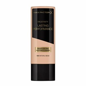 Max Factor Lasting Performance LongLasting Liquid Foundation  106 Natural Beige 35 ml
