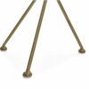 WJCCY Nordic Coffee Table Side Table Golden Iron Corner Table Living Room Creative Sofa Side Table Metal Simple Modern Bedside