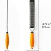 Deiss PRO Citrus Zester & Cheese Grater — Parmesan Cheese Lemon, Ginger, Garlic, Nutmeg, Chocolate, Vegetables, Fruits - Razor-Sharp Stainless St