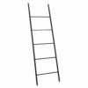 iDesign Towel Holder Ladder, Modern Towel Rack with Five Bars Made of Durable Metal, Practical Bathroom Accessory for Hand Towels or Bath Towels,