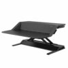 Fellowes Lotus Height Adjustable Standing Desk Converter - Sit Stand Desk with Smooth Lift Technology - Max Weight 15.8KG - White