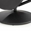 Julian Bowen Lugano Recliner & Stool, Black