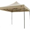 All Seasons Gazebos 3x3m Heavy Duty Fully Waterproof Pop up Gazebo With Accessory Pack - Beige