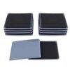 RCHYFEED Reusable Furniture Slider for Carpet 5 inch, 8 Pcs Furniture Sliders and Gliders Heavy Duty, 127mm Blue Furniture Pads for Effortlessly