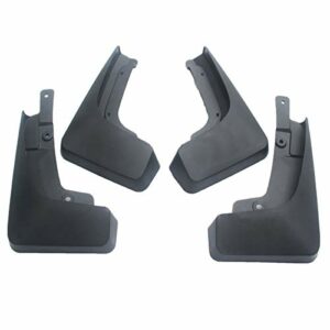 MNBX 4Pcs Car Mud Flaps Mudguards for Jeep Grand Commander 2018-2020, Front Rear Splash Guards Car Fender Styling & Body Fittings Black