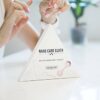 Nano Care Makeup Remover Face Cloth. Remove Cosmetics FAST and Chemical Free. Wipes Away Facial Dirt and Oil Like An Eraser. Great for Sensitive