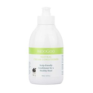 MooGoo Cream Conditioner  A nonirritating moisturizing formula for sensitive scalps and dry hair  For any age and hair type  A silicone and parab