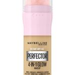 Maybelline New York Instant Anti Age Rewind Perfector 4In1 Glow Primer Concealer Highlighter SelfAdjusting Shades Evens Skin Tone with a Glow Fin