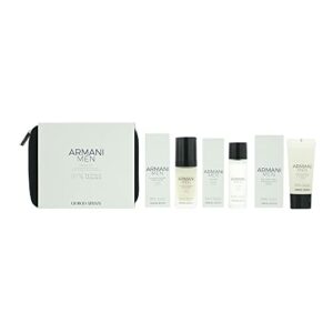 Giorgio Armani Men 3 Pieces Gift Set Face Wash 30ml  Toner 30ml  Face Moisturiser 30ml