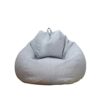 Highdi Bean Bag No Filler Gaming Beanbag Chair Cover for Adult Kids Without Filling Highback Comfortable Lazy Sofa Beanbag Soft Toy Storage Bean