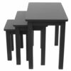 Aurotrice Nest of Table set of 3 Tables Side End Coffee Table for Home Office Living Room