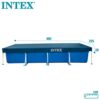 Intex 28039 Protective cover for rectangular pool Blue 450 x 220 x 20 cm