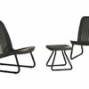Keter Rio Patio Set Table and Chairs  GraphiteGrey