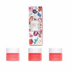 CARENEL Korean Skin Care Lip Sleeping Mask 5g3 Set Maintaining moist lips all day long  Lip gloss and Moisturizers Cream Long lasting  Night Trea
