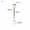 Spear & Jackson 4552BF - Traditional Border Fork, Blue