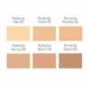 Mii Cosmetics Flawless Face Base Medium Coverage SatinMatte Liquid Foundation Perfectly Deep