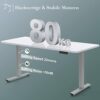 Rolling Desk Foldable Computer Table Adjustable Portable Laptop Desk Rotate Laptop Bed Table Lifted Standing Desk Living Room Desks Laptop Cart
