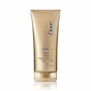 Dove DermaSpa Summer Revived Fair to Medium Self Tanning Body Lotion with glycerin 200ml Pack of 1