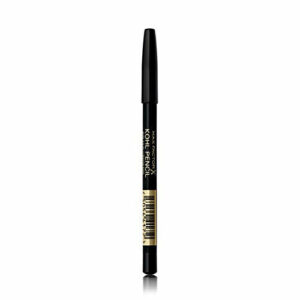 Max Factor Kohl Pencil Eyeliner 20 Black Easy to Blend Formula Perfect for Smokey Eyes Makeup 4 g