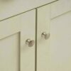 Side Table Living Room Sofa Tables Cream Oak Sideboard 2 Door 2 Drawer Storage Cabinet Cupboard Suit for Any Places Such As Living Room Bedroom f